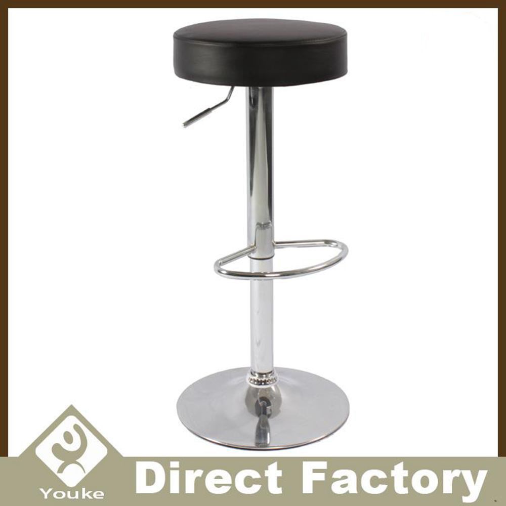 Round Seat Popular Swivel Bar Stool (YK-9124)