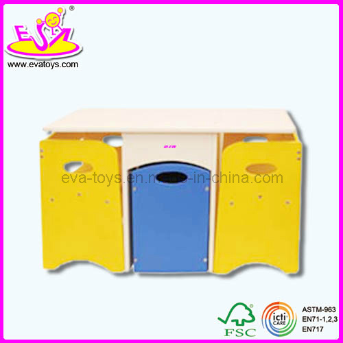 Folded Children Wooden Storage Table (WJ278358)