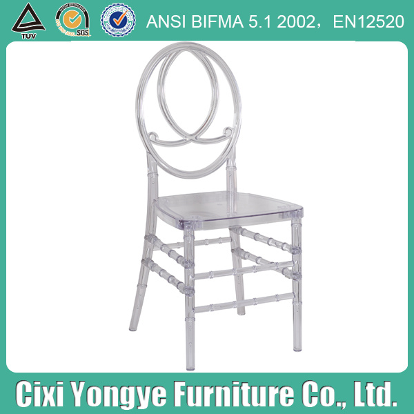 Crystal Plastic Phoenix Chair