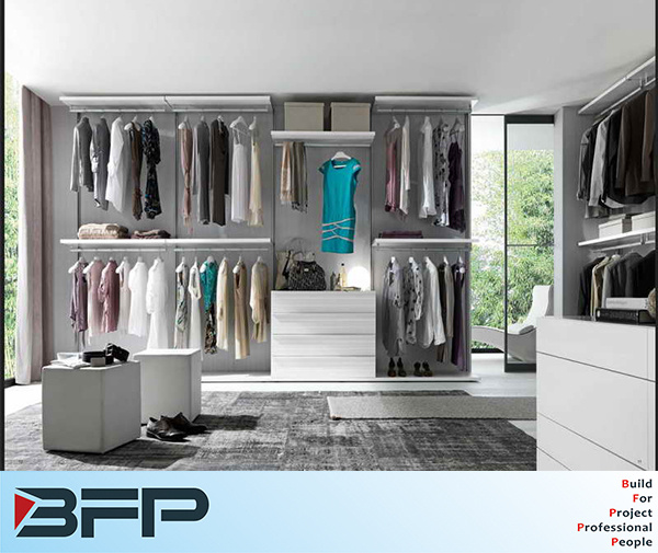 Customized Walk in Closet Wardrobe Cabinets