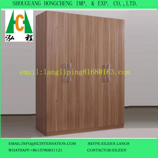 Melamine MDF New Design Wardrobe