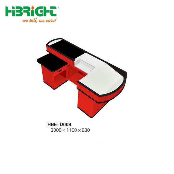Shop Retail Counter Table with Conveyor Belt