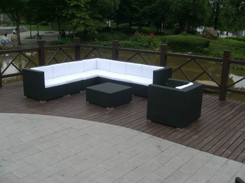 Rattan Furniture/Outdoor Furniture/Rattan Long Lounge (GET6066)