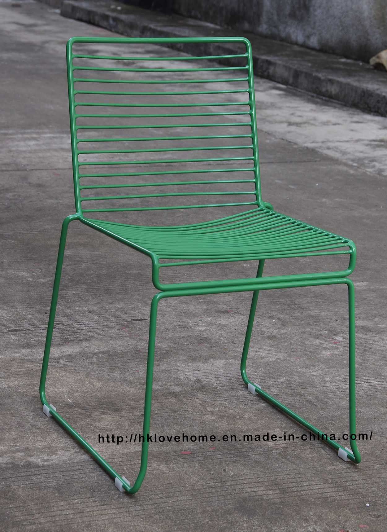 Metal Leisure Wire Dining Restaurant Garden Living Room Chair