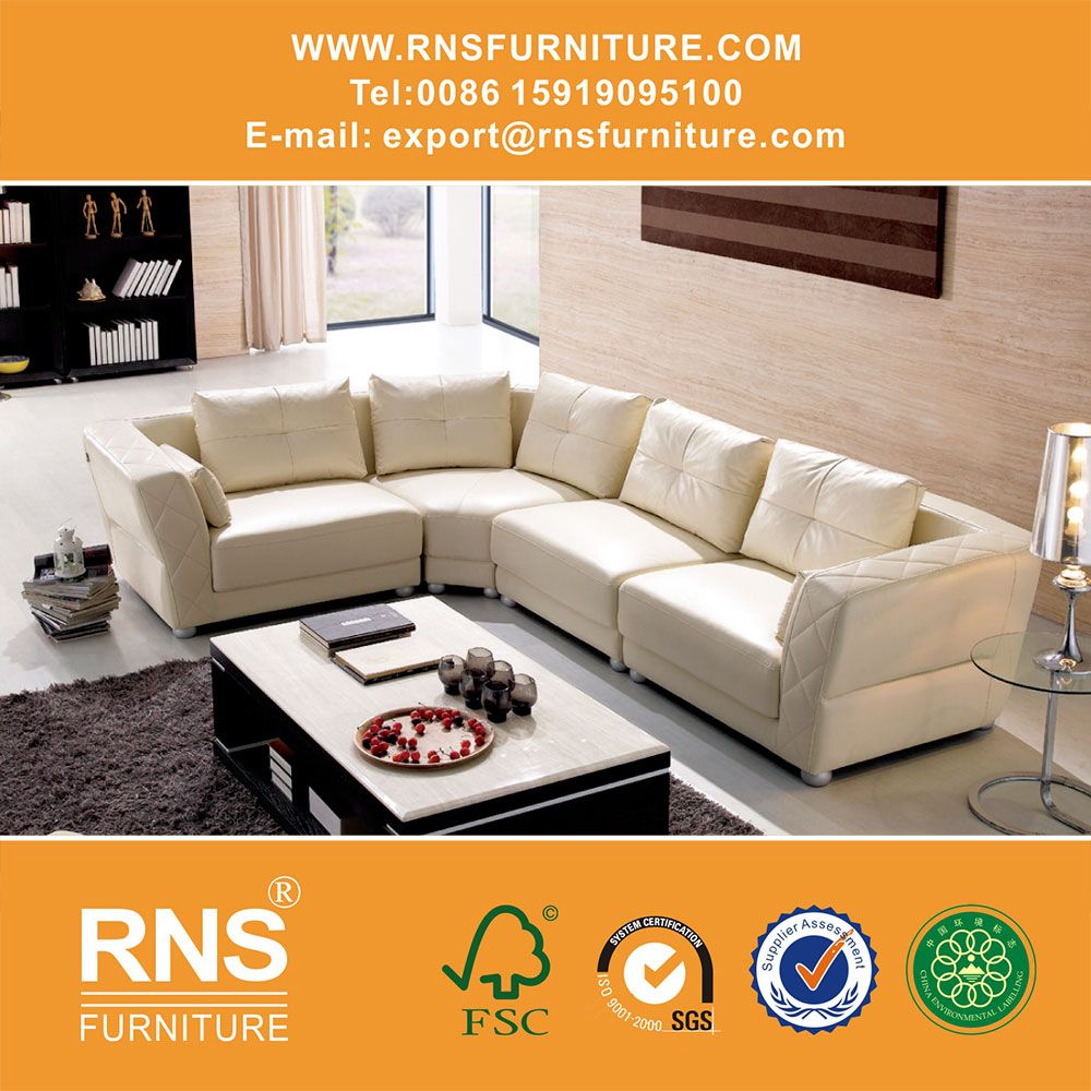 High Quality Sectional Leather Sofa 667#