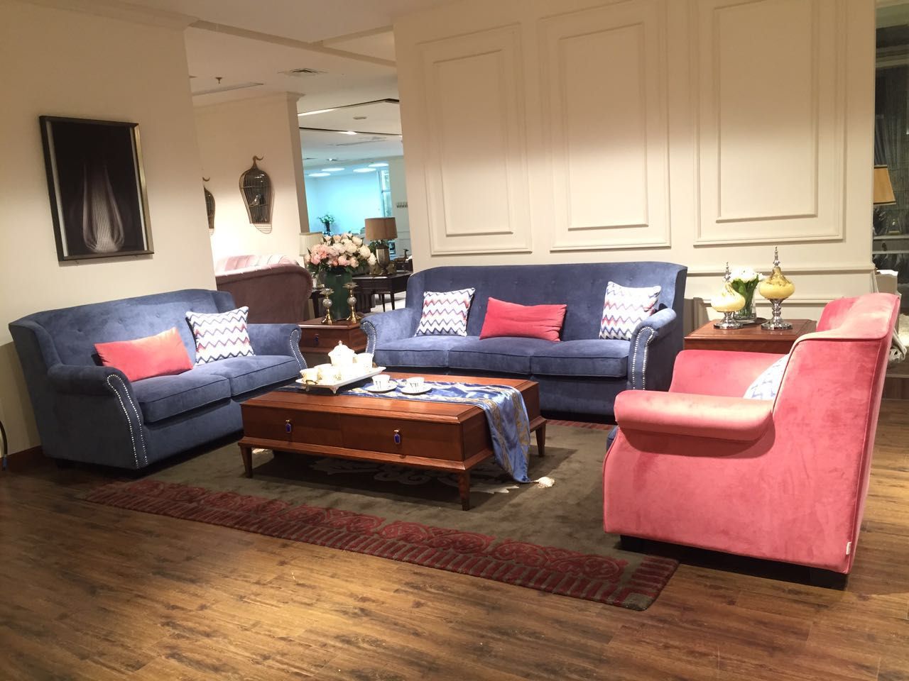 Hot Sell Promotion Cheap Fabric Sofa for Living Room