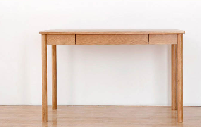 Sale Hot Ash Wood Study Desk Computer Table Study Room Simple Style Desk (M-X2011)