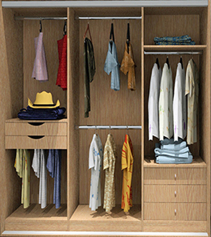 Modular Closet for Modern Design Bedroom Furniture (Br-20-C)