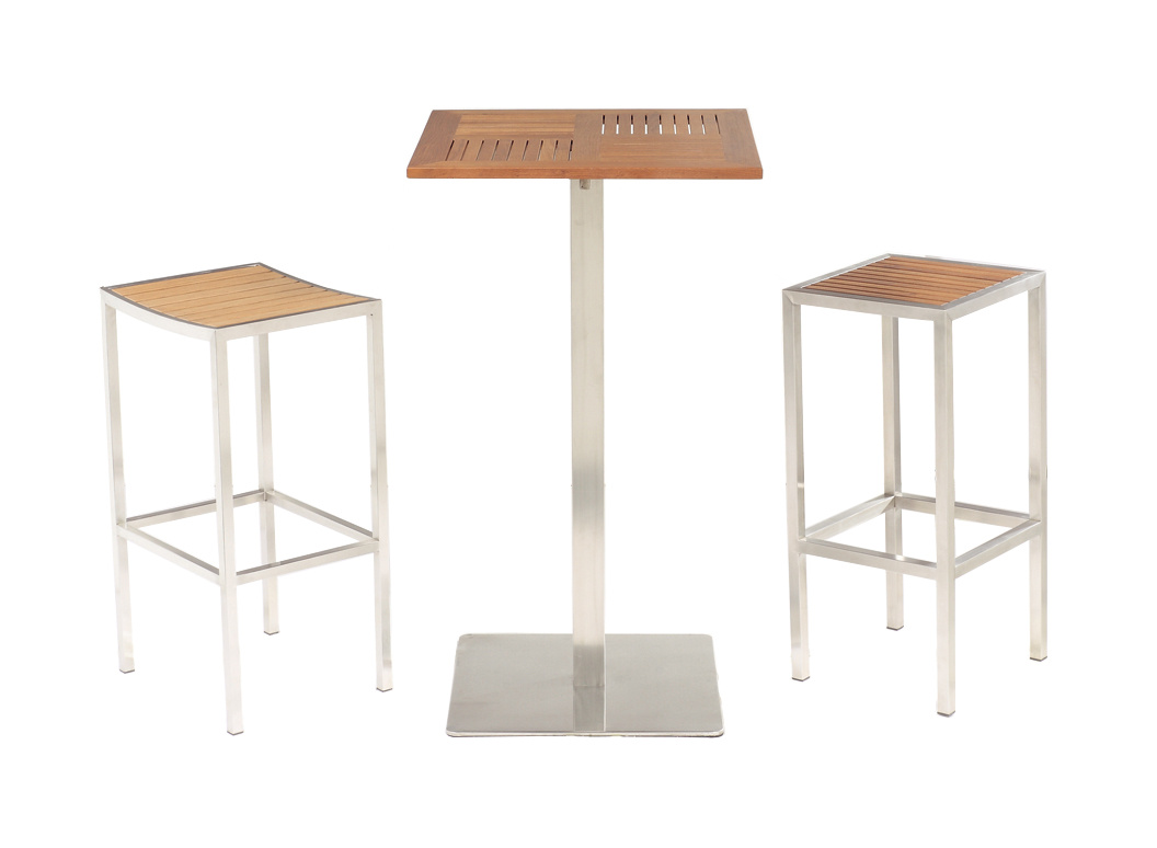 Garden Bar Table and Bar Stool