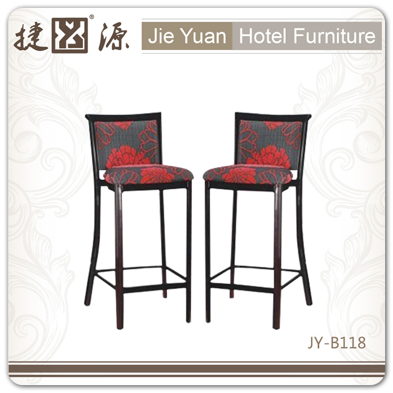 Hotel Room Furniture Dining Chair Aluminum Bar Chair Jy-B118