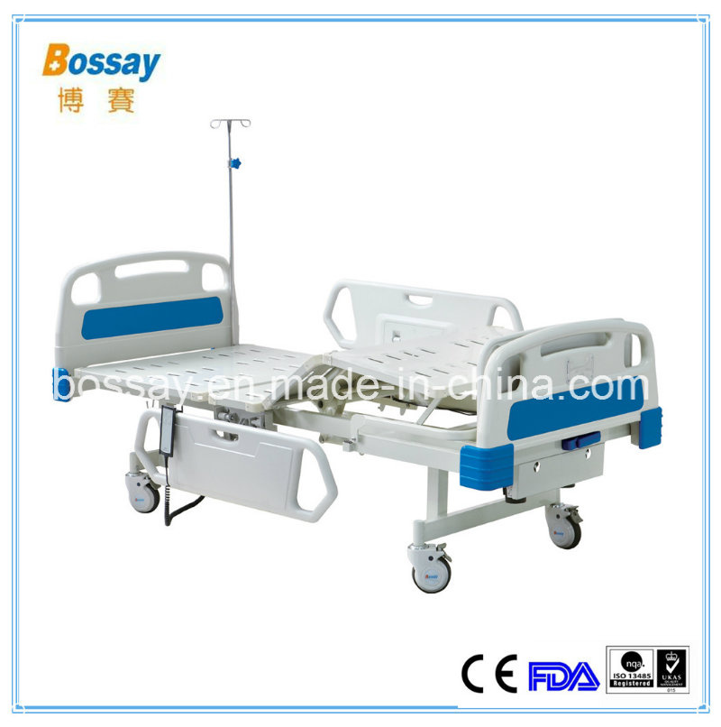 Two Colours Metal Electric Hospital Bed