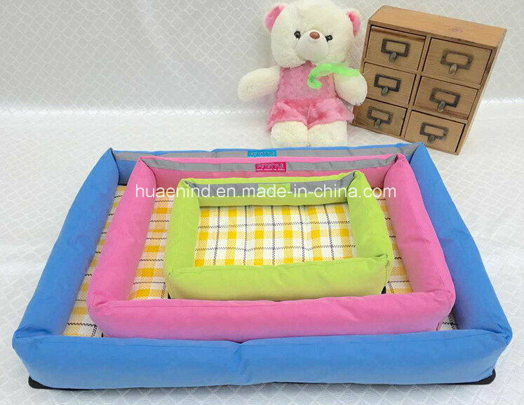 Bamboo Mat Pet House Quadrate Pet Bed