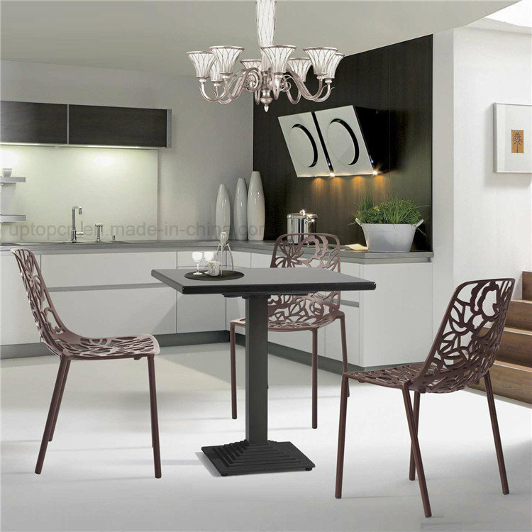 European Style Hollow Butterfly Design Outdoor Metal Chair (SP-MC058)