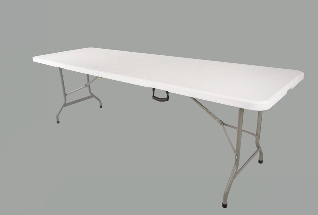 China Wholesale Rectangle Fold-in-Half Table