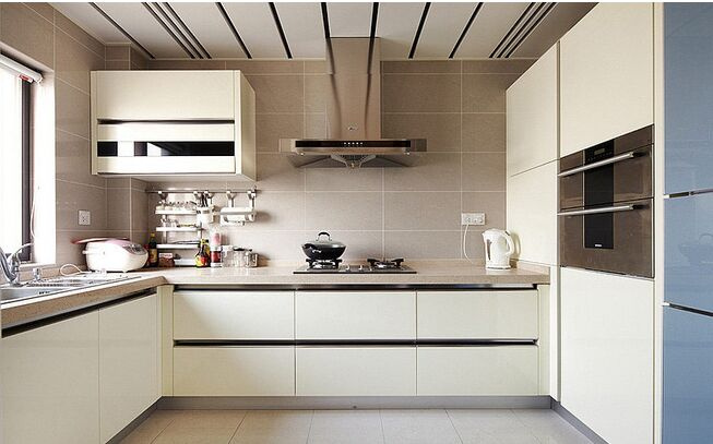 Kitchen Size for Customized Wooden PVC Kitchen Cabinet Furniture