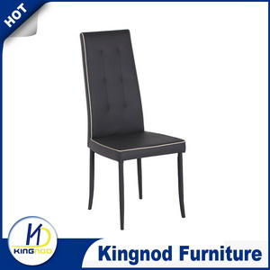 Comfortable Seat New Design PU Covered Stacking Dining Chair