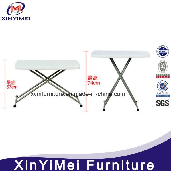 Adjustable Plastic Foldable Table