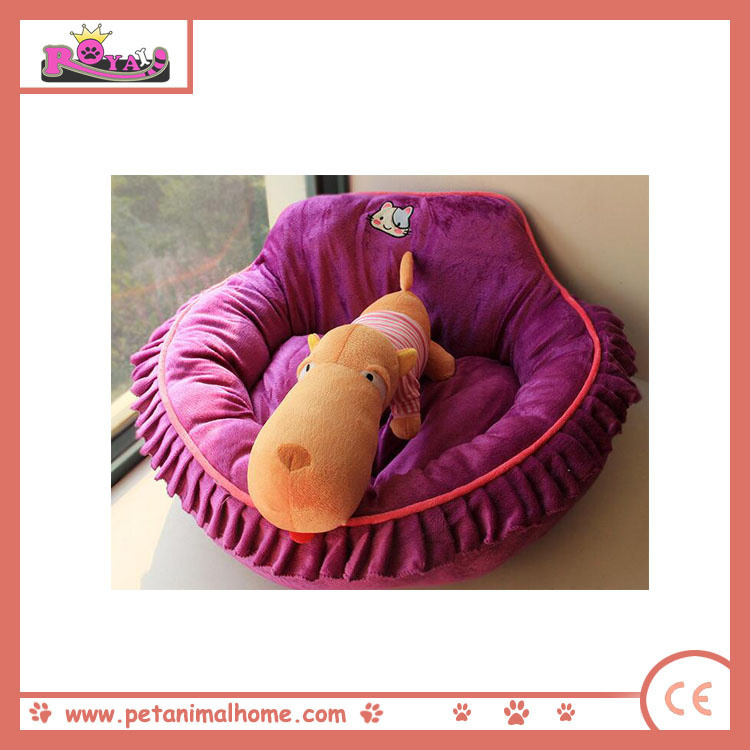 Cute Pet Bed Dog House in Purple