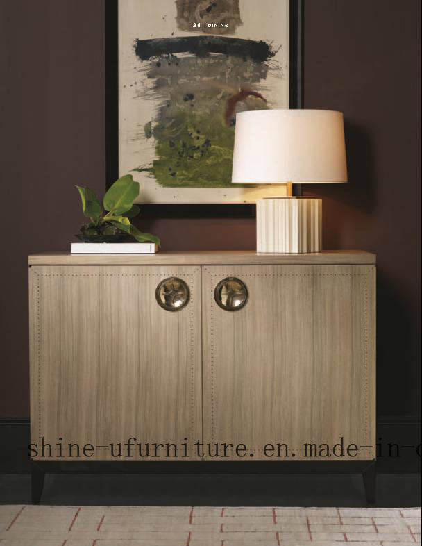 Hotel Lobby Furniture Luxury Wooden Tall Wall Corner Table Console 0439
