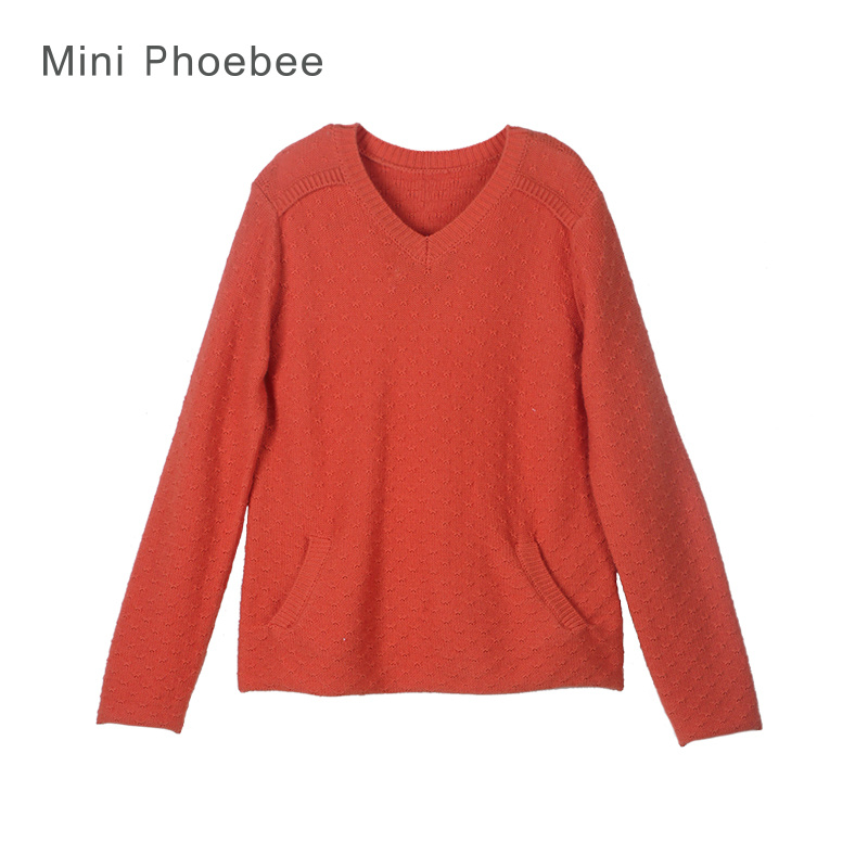 Wholesale Knitted Girls Wool Sweaters for Autumn/Winter