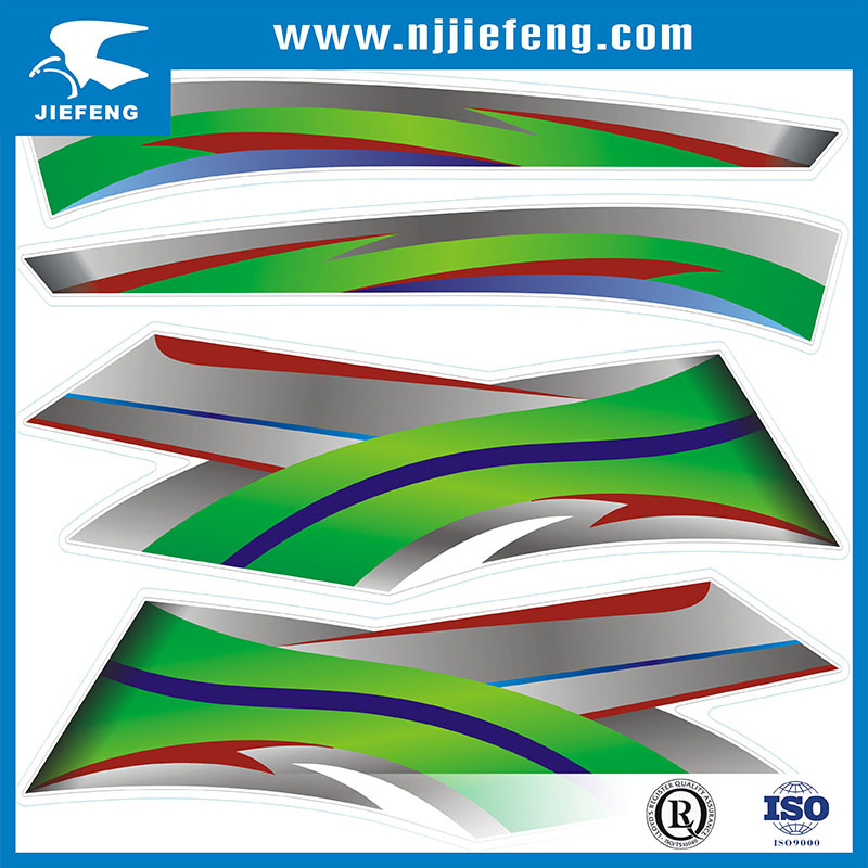 OEM Cheap Manufacture Motorcycle Decoration 3D PVC Diecut Vinyl Sticker