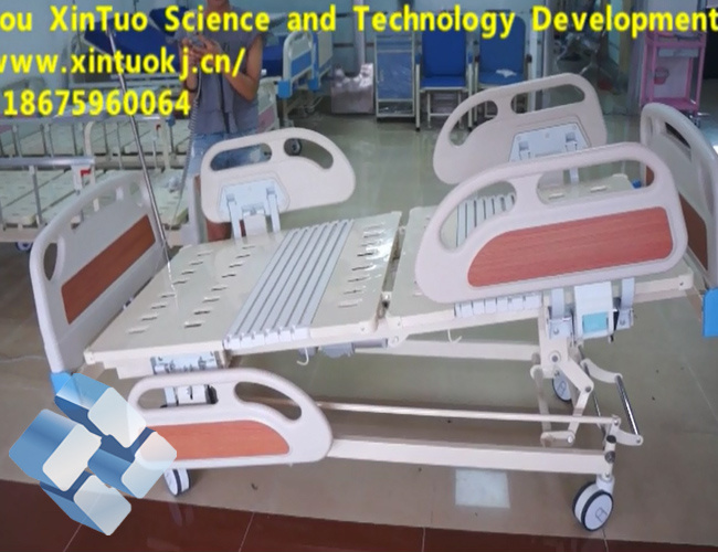 Factory Direct Electric Full Automatic Adjustable Movable Hospital Folding Bed