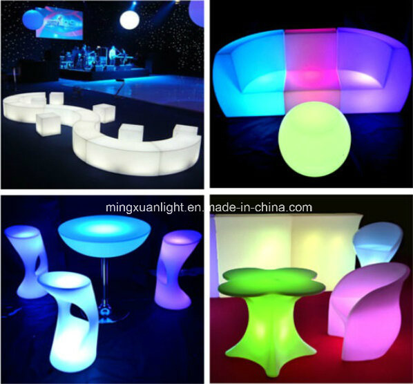 Fashion Bar Furniture Table, Sofa, LED Chairs (YS-1901)