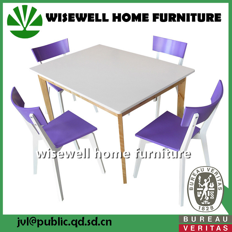 Wood Modern Furniture Dining Table Furniture Set