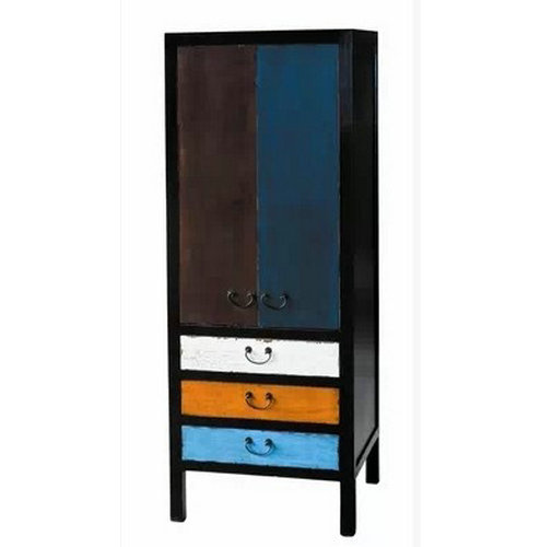Antique Furniture Wooden Storage Cabinet Lwa544