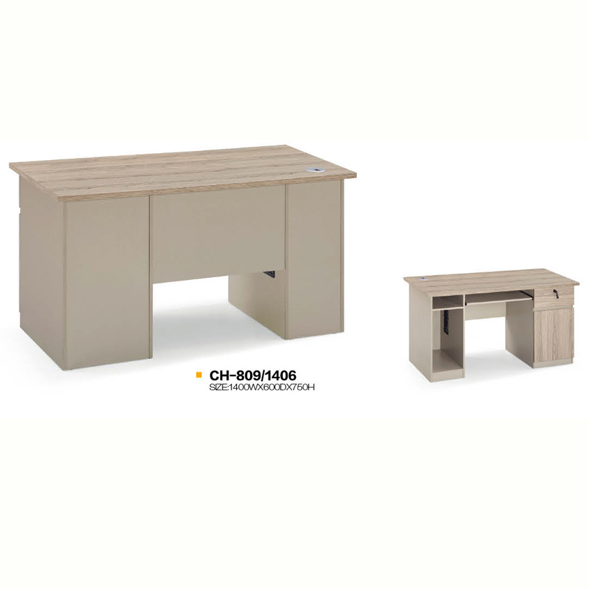 Modern Wooden School Lab Computer Desk for Classroom
