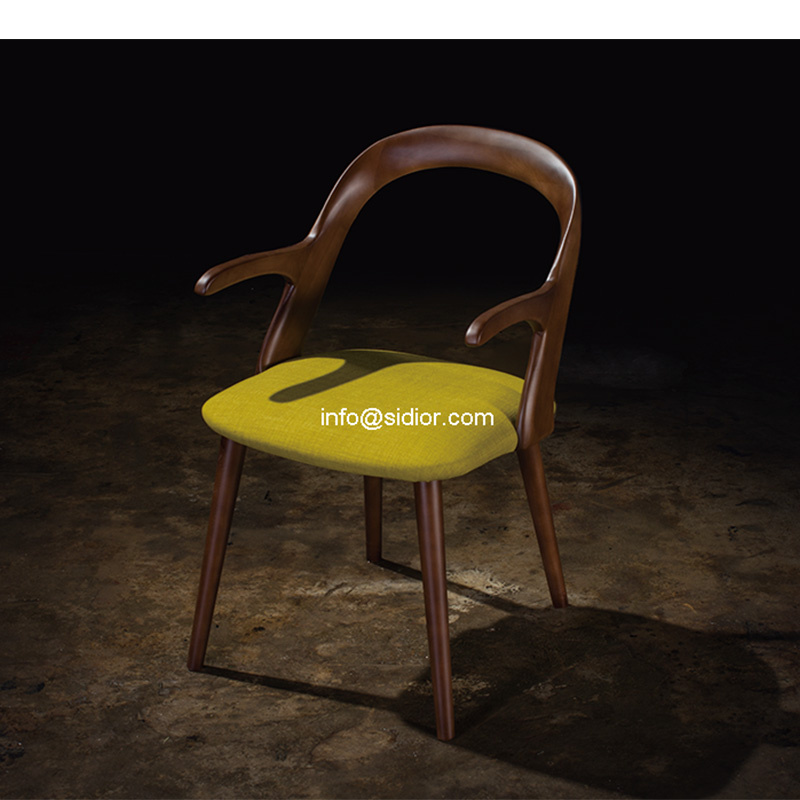 (SL-8107A) Modern Solid Wood Dining Chair for Restaurant Hotel Furniture