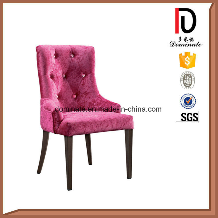 Aluminium Frame Hotel Restaurant Chair with Sofat Arm Pad