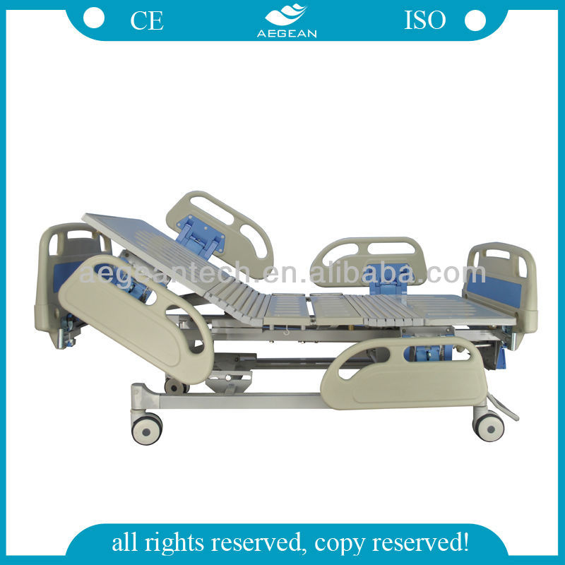 AG-BMS001c ABS Head&Footboard Manual Medical Bed
