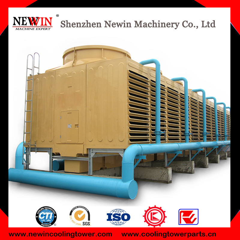 Fiberglass Cross Flow Square Cooling Tower for Air Conditioning Industry