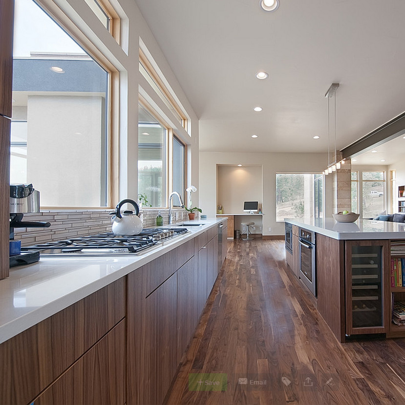Modern Style Wood Kitchen Cabinet Home Furniture High Gloss Lacquer Kitchen Cabinet