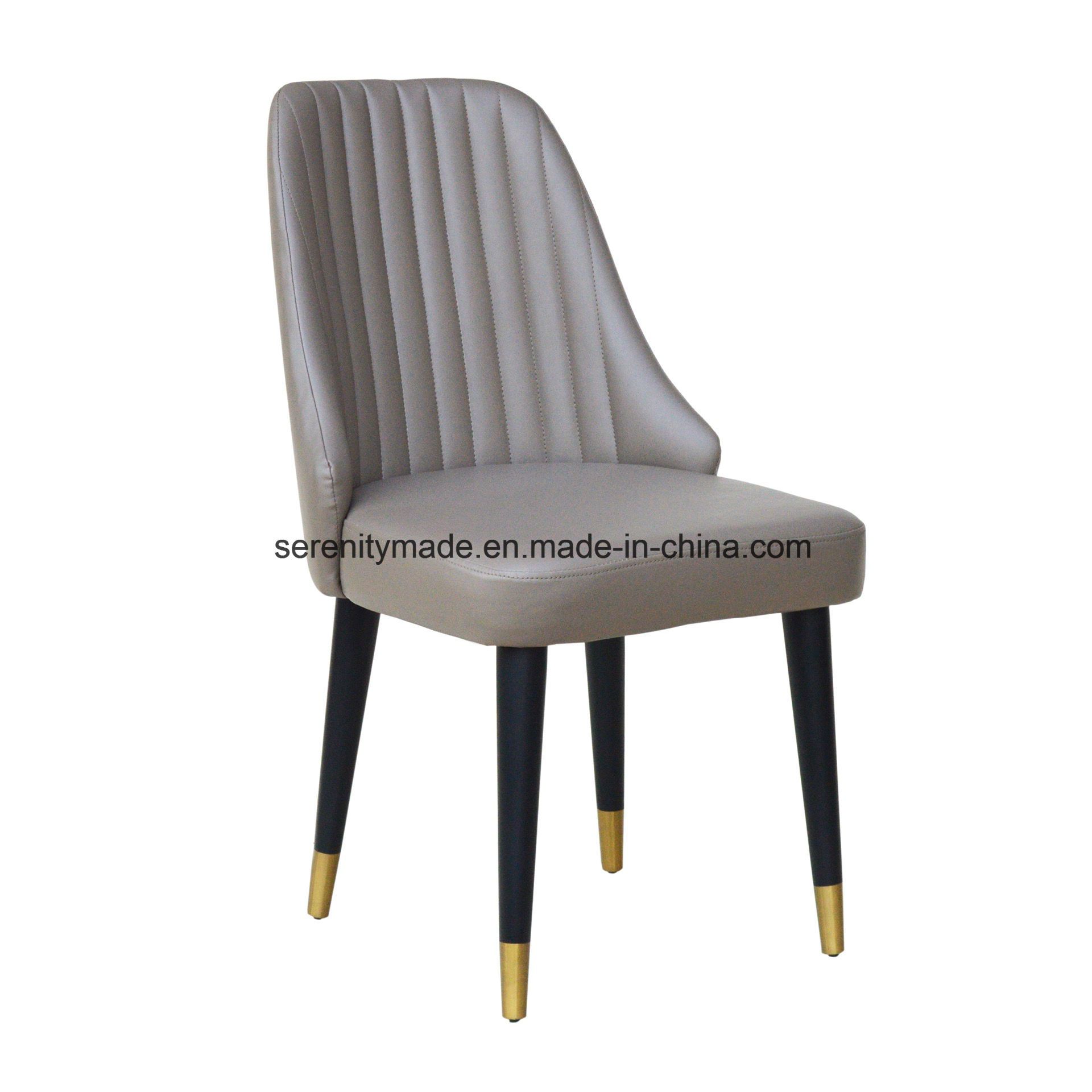 High-Grade Furniture Metal Set Feet Fabric/Leather Upholstery Side Chair