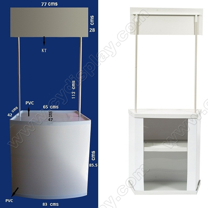 Popular Display PVC Promotion Table