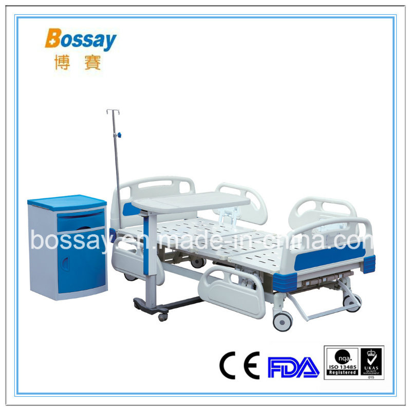 Three Functions Medical Manual Bed