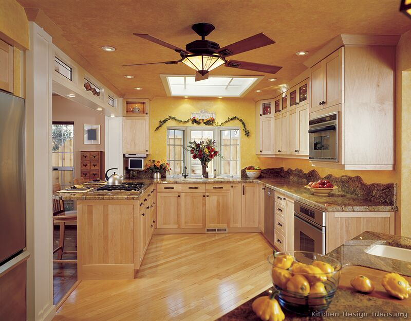 American Style Light Wood Kitchen Cabinet (lw2)