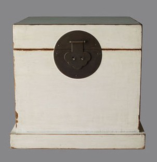 Chinese Antique Reproduction Wood Trunk