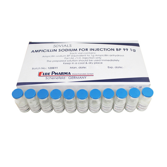 Western Medicine Ampicilin Sodium for Injection