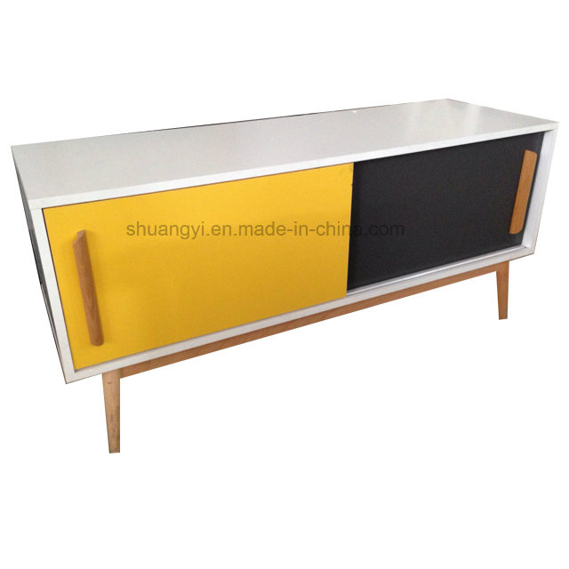 Modern Living Room Simple TV Stand Wood TV Cabinet
