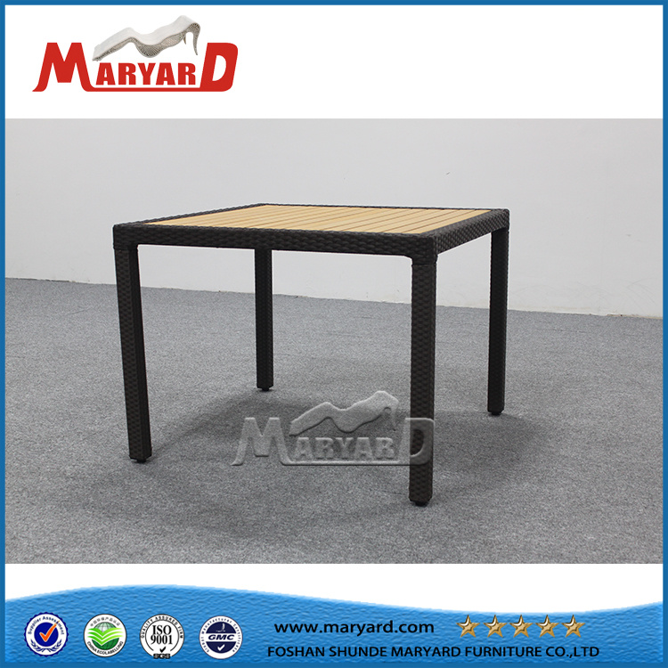 Wholesale Outdoor Furniture Synthetic Rattan Patio Wicker Table