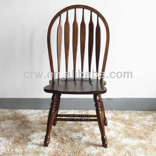 Rch-4060 Antique Wood Dining Chair