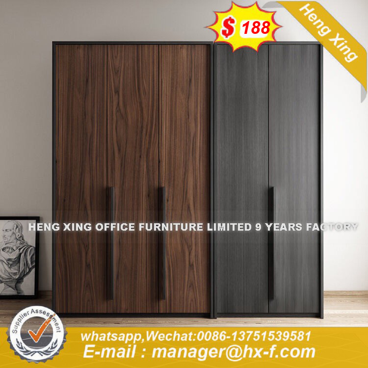 Modern Furniture 6 Doors Big Melamine Wordrobe (HX-8ND9107)