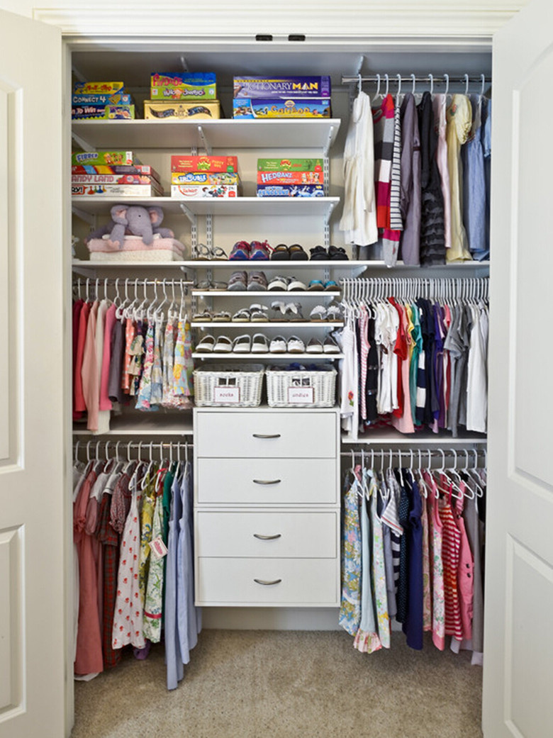 European Modern Living Room Folding Wardrobe Closet Cabinet