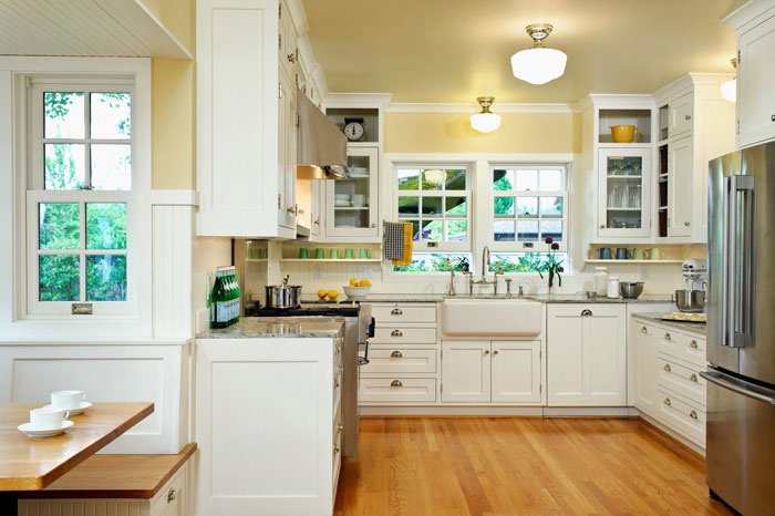 American Wood Maple Kitchen Cabinet