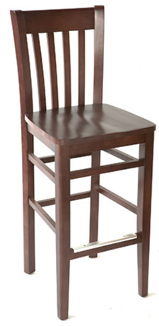 Wooden High Bar Stool (BC-09)