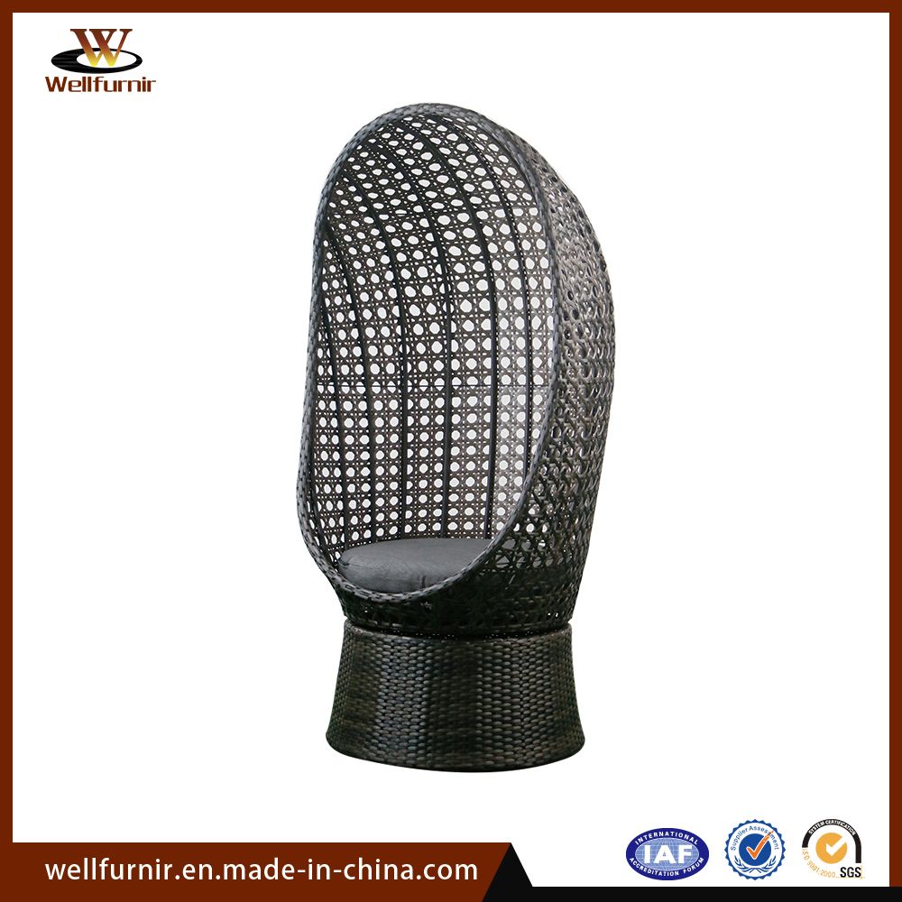 2018 Well Furnir Rattan Hanging Chair / New Design Outdoor Swing Chair