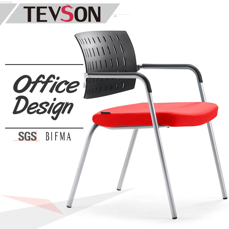 China Supplier Office Meeting Armchair Chair with Plastic Back